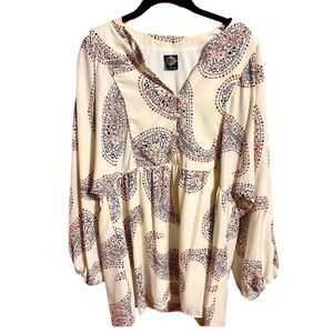 NWOT  Cal Style boho dress Large. 208W